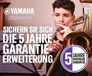 5 Jahre Yamaha Garantie