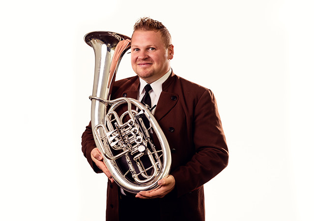 Alexander Wurx mit dem MAW24 „Universal“ Tenorhorn