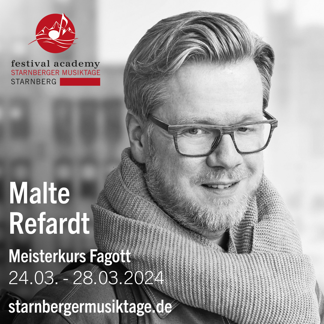 Meisterkurs mit Prof. Malte Refardt