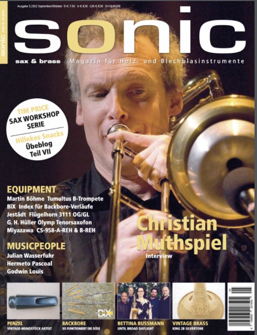 Sonic-das Magazin für Holz- und Blechblasintrumente